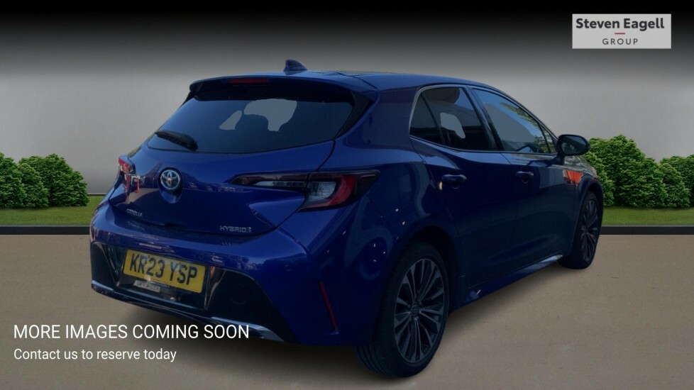Toyota Corolla 1.8 Vvt-h Design Hatchback Hybrid Cvt E KR23YSP Blue #4