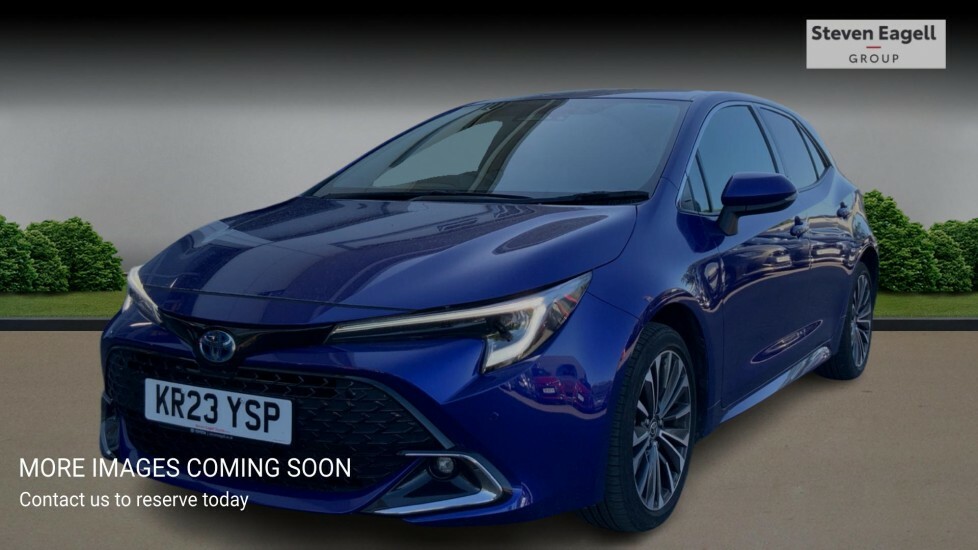 Toyota Corolla 1.8 Vvt-h Design Hatchback Hybrid Cvt E KR23YSP Blue #3