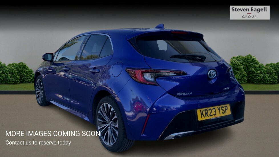 Toyota Corolla 1.8 Vvt-h Design Hatchback Hybrid Cvt E KR23YSP Blue #2