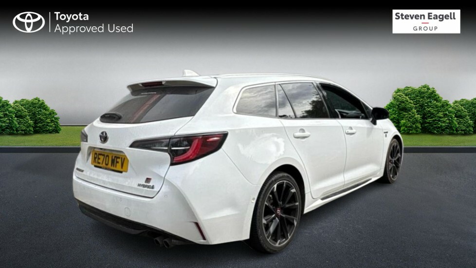 Toyota Corolla 2.0 Vvt-h Gr Sport Touring Sports Cvt Euro 6 Ss White #2