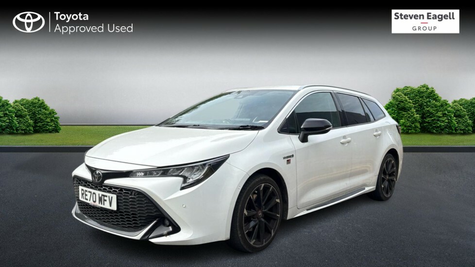 Toyota Corolla 2.0 Vvt-h Gr Sport Touring Sports Cvt Euro 6 Ss White #3