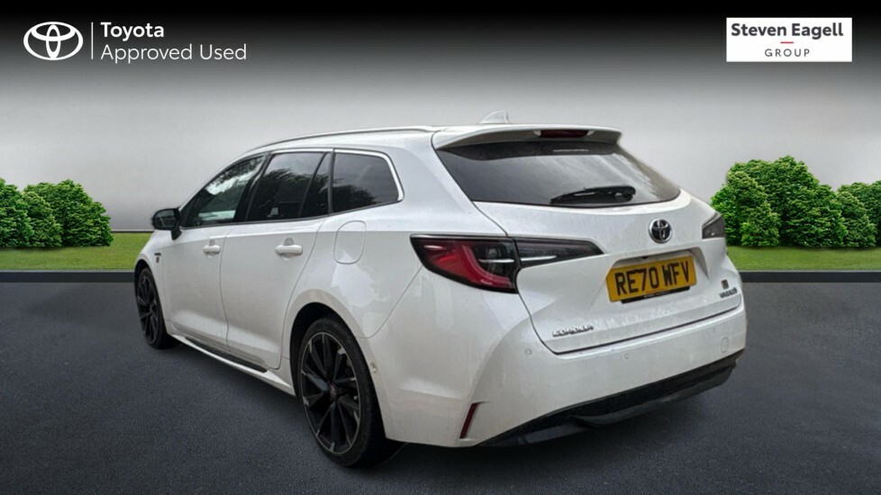 Toyota Corolla 2.0 Vvt-h Gr Sport Touring Sports Cvt Euro 6 Ss White #4