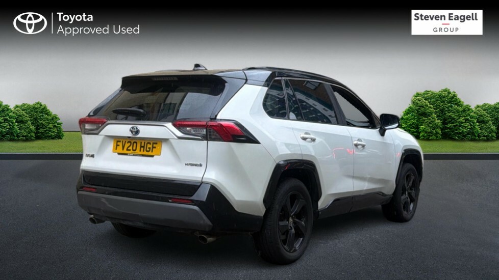 Toyota Rav 4 2.5 Vvt-h Dynamic Cvt Euro 6 Ss FV20HGF White #2