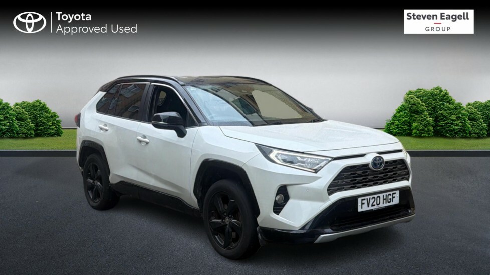 Toyota Rav 4 2.5 Vvt-h Dynamic Cvt Euro 6 Ss White