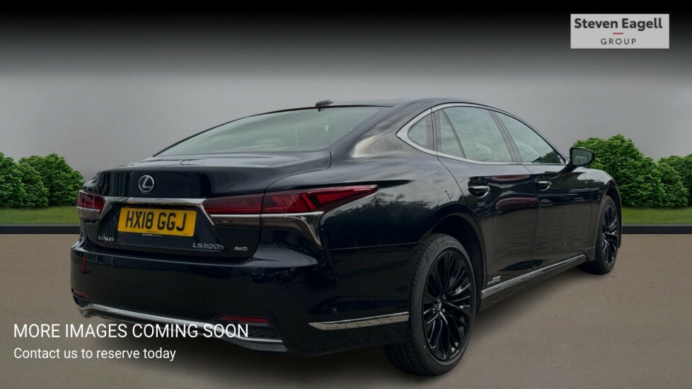 Lexus LS 3.5 500H V6 Premier Saloon Hybrid E-cvt Black #4