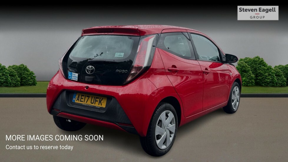 Toyota Aygo 1.0 Vvt-i X-play Hatchback Euro AE17UFK Red #4