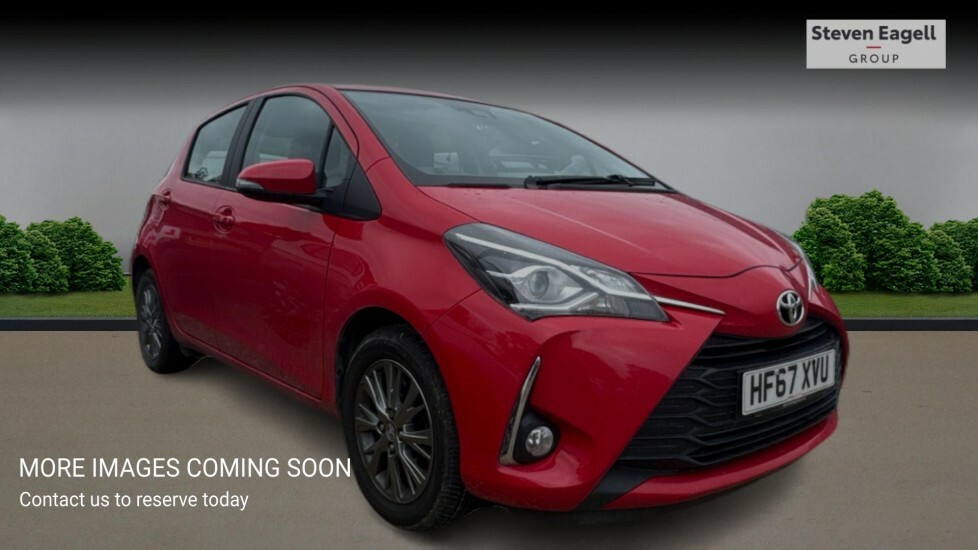 Toyota Yaris 1.5 Vvt-i Icon Cvt Euro 6 Red