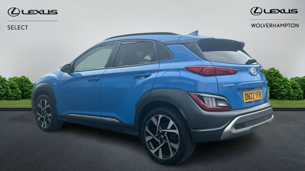 Hyundai Kona 1.0 T-gdi Mhev Premium Euro 6 Ss DN22YFR Blue #2