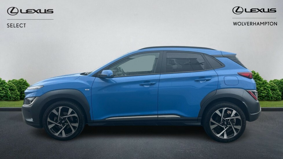 Hyundai Kona 1.0 T-gdi Mhev Premium Euro 6 Ss DN22YFR Blue #3