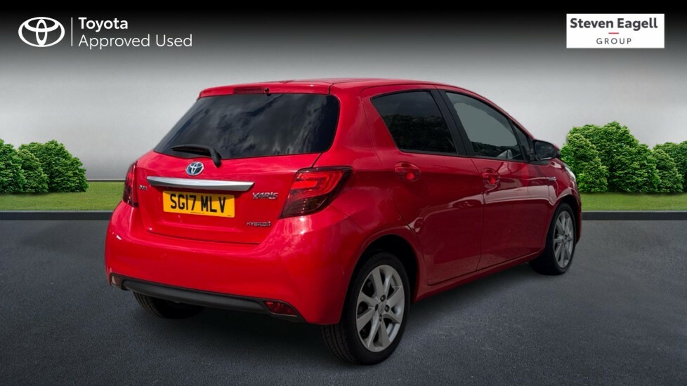 Toyota Yaris 1.5 Vvt-h Excel E-cvt Euro 6 Ss 15In Alloy SG17MLV Red #2