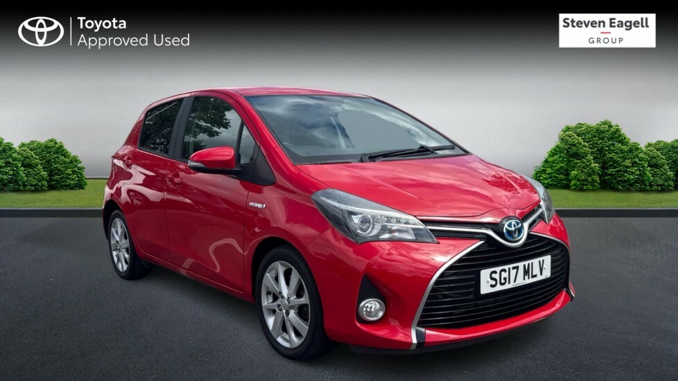Toyota Yaris 1.5 Vvt-h Excel E-cvt Euro 6 Ss 15In Alloy Red