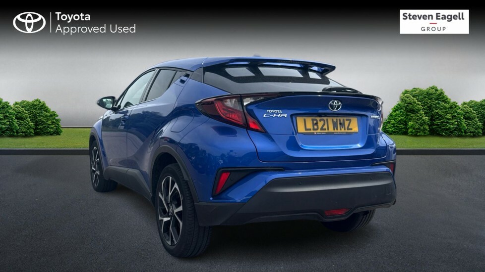 Toyota C-Hr 1.8 Vvt-h Design Cvt Euro 6 Ss LB21WMZ Blue #4