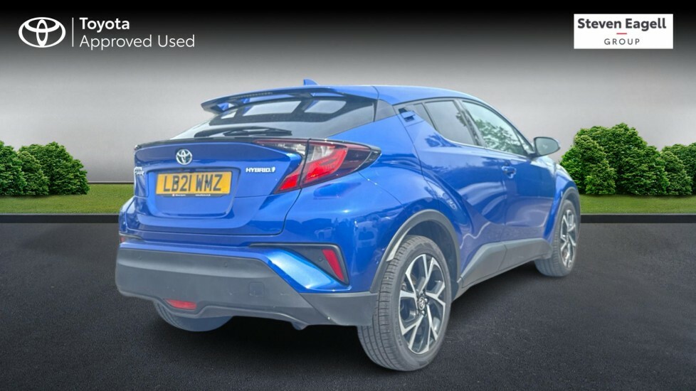 Toyota C-Hr 1.8 Vvt-h Design Cvt Euro 6 Ss LB21WMZ Blue #2