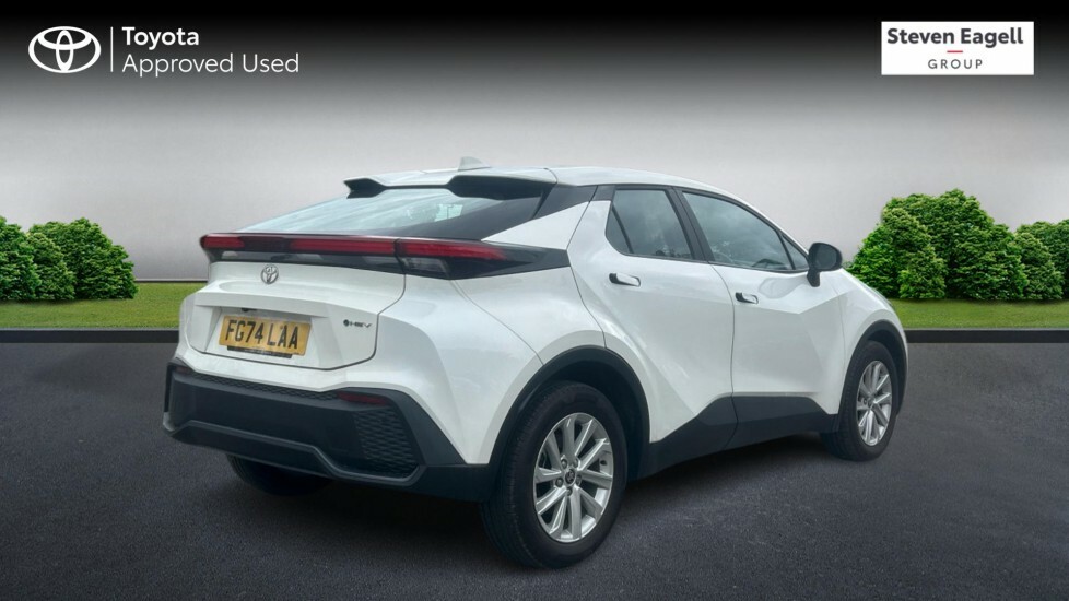 Toyota C-Hr 1.8 Vvt-h Icon Cvt Euro 6 Ss FG74LAA White #2