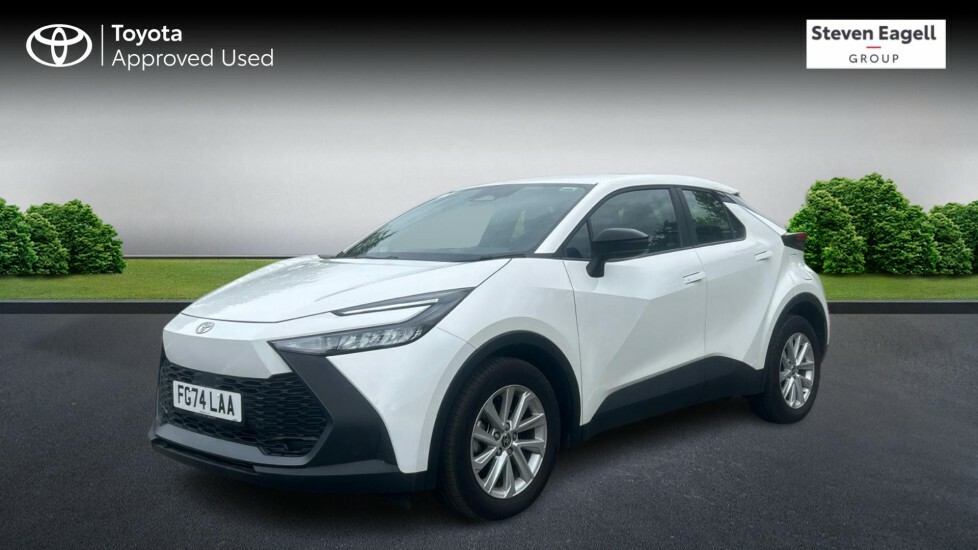 Toyota C-Hr 1.8 Vvt-h Icon Cvt Euro 6 Ss FG74LAA White #3
