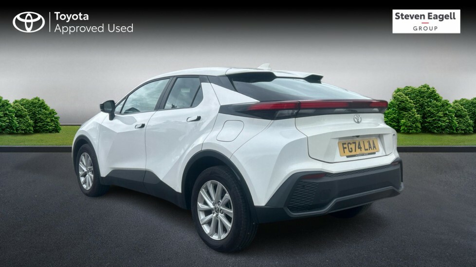Toyota C-Hr 1.8 Vvt-h Icon Cvt Euro 6 Ss FG74LAA White #4