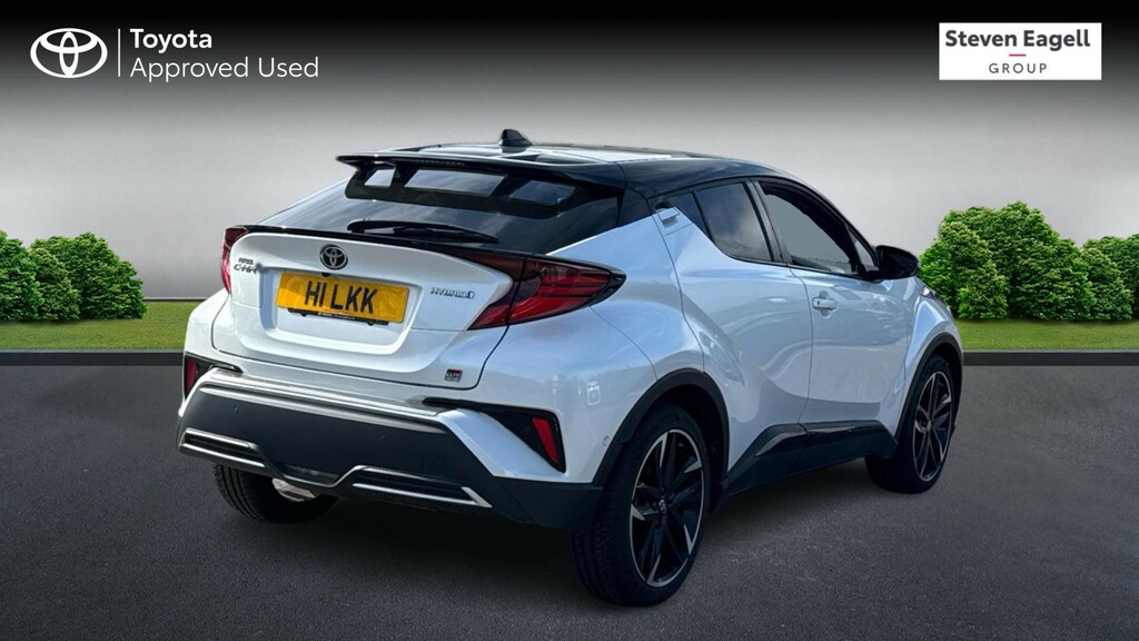 Toyota C-Hr 1.8 Vvt-h Gr Sport Cvt Euro 6 Ss EP23ARF White #2
