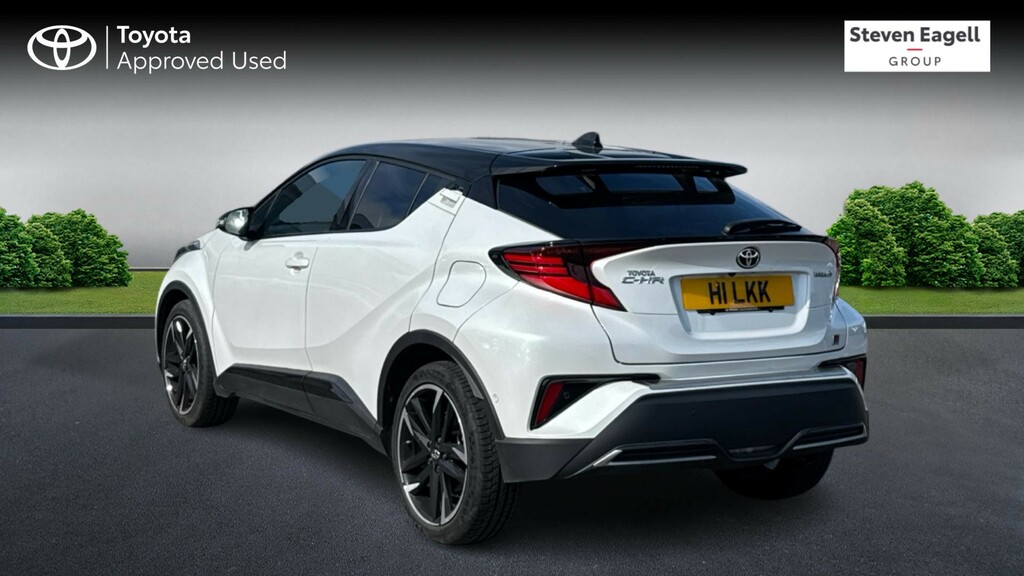 Toyota C-Hr 1.8 Vvt-h Gr Sport Cvt Euro 6 Ss EP23ARF White #4