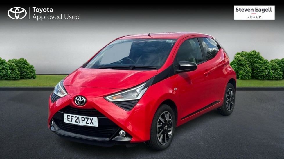 Toyota Aygo 1.0 Vvt-i X-trend X-shift Euro 6 Safety Sense EF21PZX Red #3