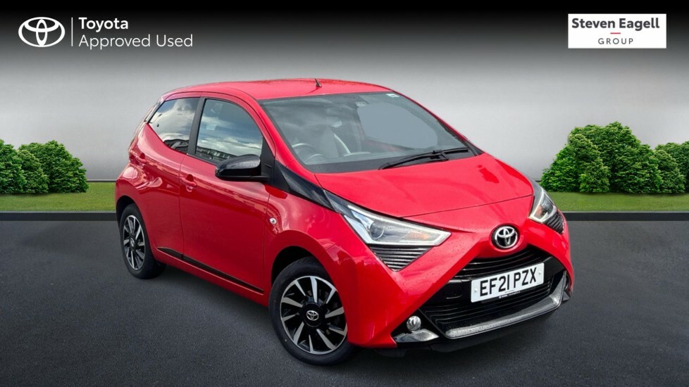 Toyota Aygo 1.0 Vvt-i X-trend X-shift Euro 6 Safety Sense Red