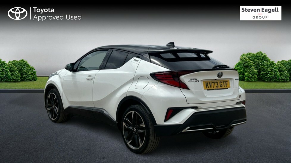 Toyota C-Hr 2.0 Vvt-h Gr Sport Suv Hybrid Cvt Euro White #4