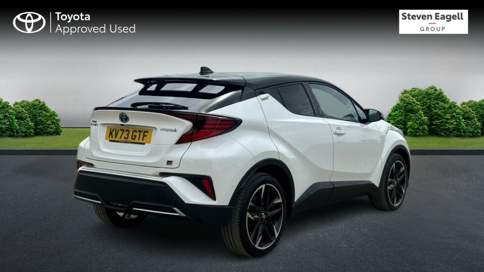 Toyota C-Hr 2.0 Vvt-h Gr Sport Suv Hybrid Cvt Euro White #2