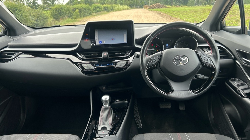 Toyota C-Hr 2.0 Vvt-h Gr Sport Suv Hybrid Cvt Euro White #6