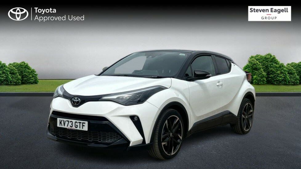 Toyota C-Hr 2.0 Vvt-h Gr Sport Suv Hybrid Cvt Euro White #3