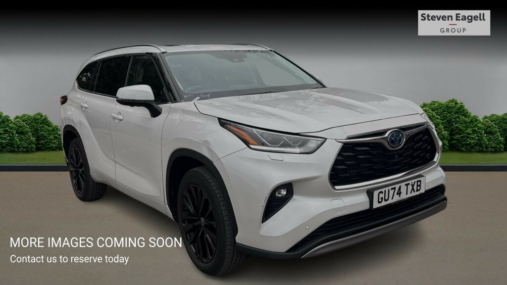 Toyota Highlander 2.5 Vvt-h Excel Cvt 4Wd Euro 6 Ss White