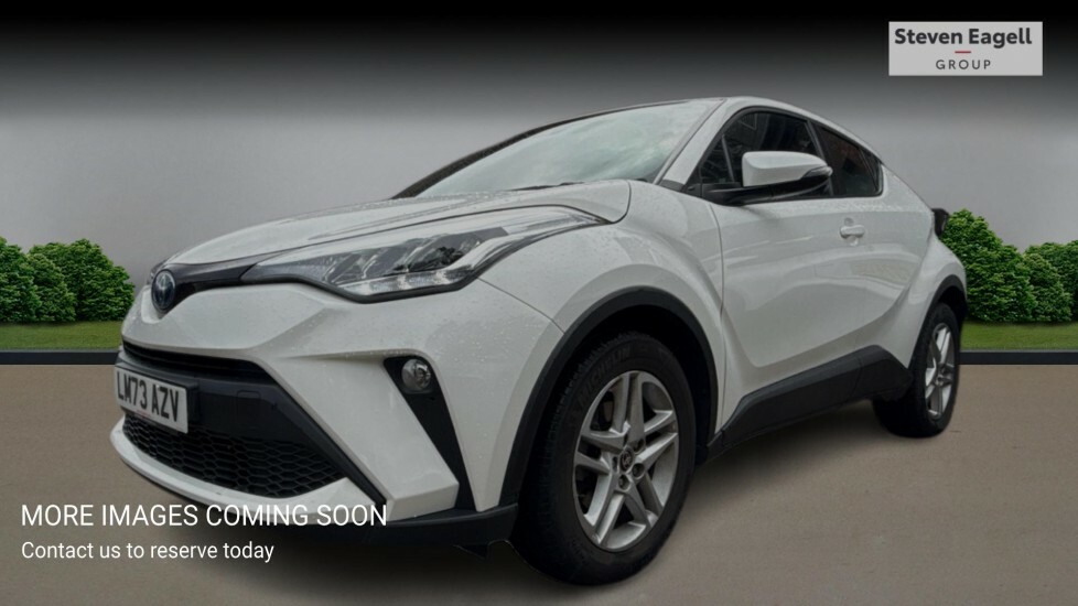 Toyota C-Hr 1.8 Vvt-h Icon Cvt Euro 6 Ss White #3