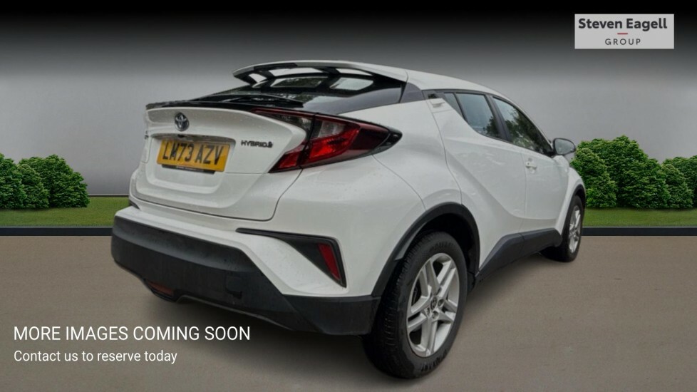 Toyota C-Hr 1.8 Vvt-h Icon Cvt Euro 6 Ss White #4