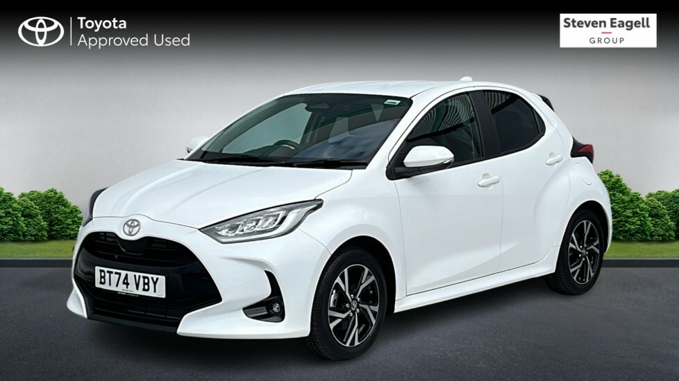 Toyota Yaris 1.5 Vvt-h Design E-cvt Euro 6 Ss White #3