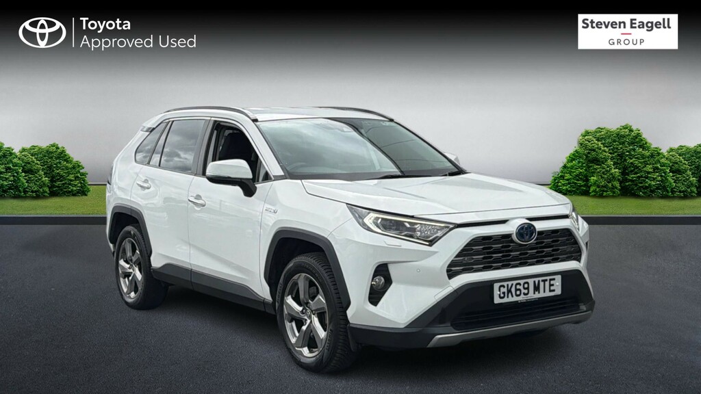 Toyota Rav 4 2.5 Vvt-h Excel Cvt Euro 6 Ss White