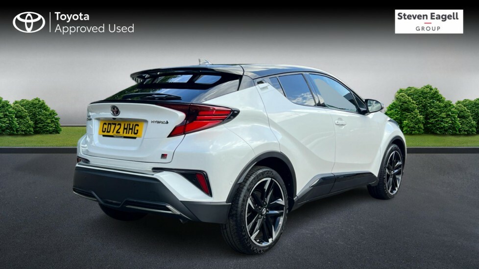 Toyota C-Hr 1.8 Vvt-h Gr Sport Cvt Euro 6 Ss White #2