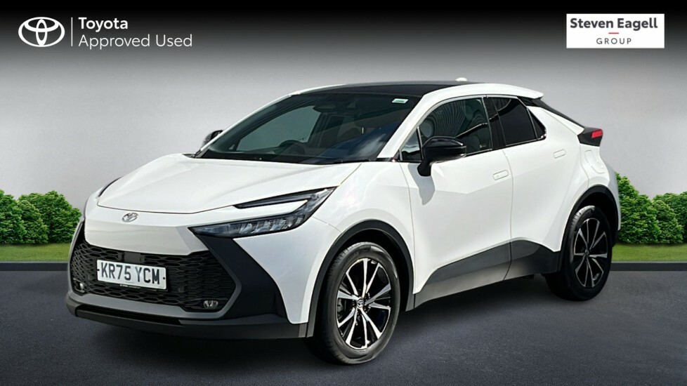 Toyota C-Hr 1.8 Vvt-h Design Cvt Euro 6 Ss White #3
