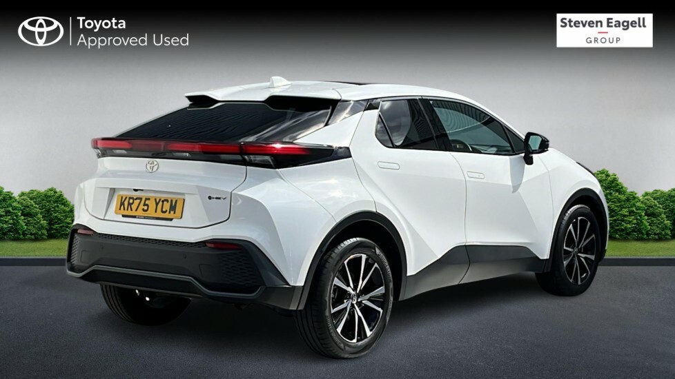 Toyota C-Hr 1.8 Vvt-h Design Cvt Euro 6 Ss White #2