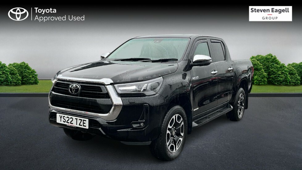 Toyota HILUX 2.4 D-4d Invincible 4Wd Euro 6 Ss Black #3