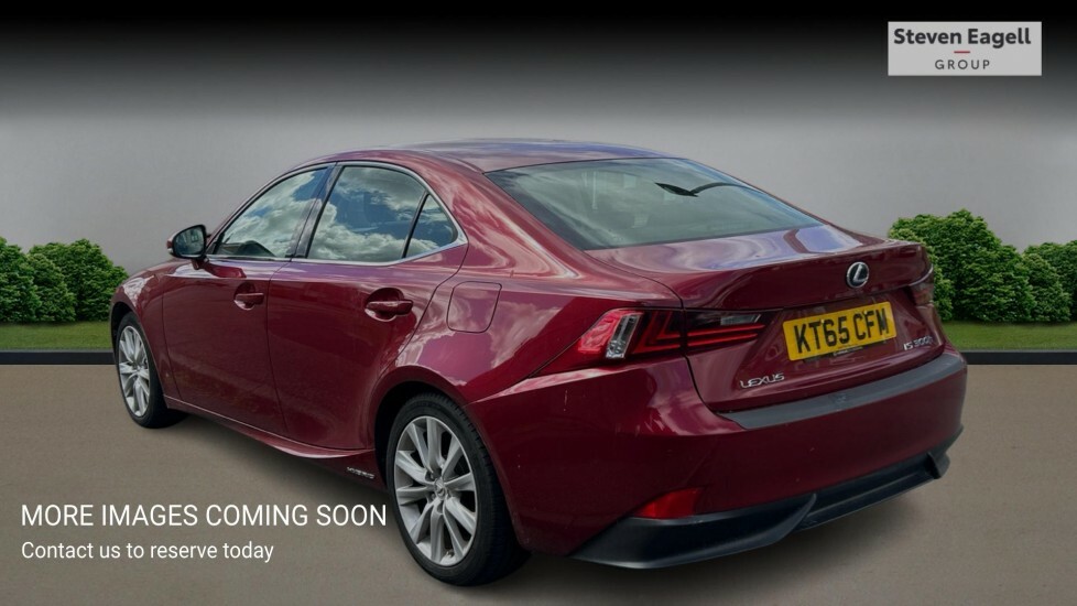 Lexus IS 2.5 300H Executive Edition Saloon Hybri Red #2