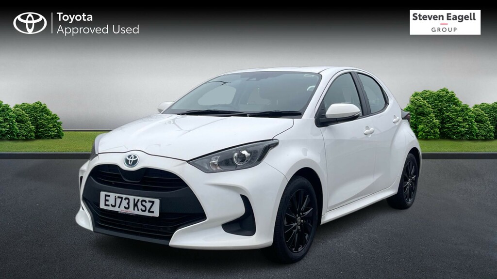 Toyota Yaris 1.5 Vvt-h Icon E-cvt Euro 6 Ss White #3