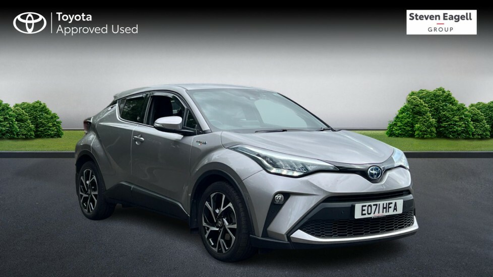 Toyota C-Hr 2.0 Vvt-h Design Cvt Euro 6 Ss Silver
