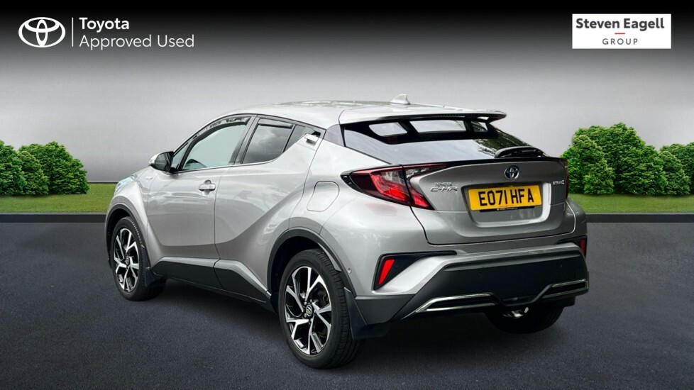 Toyota C-Hr 2.0 Vvt-h Design Cvt Euro 6 Ss Silver #4
