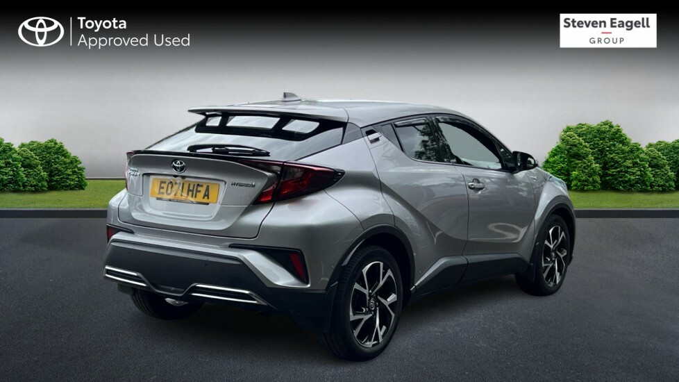 Toyota C-Hr 2.0 Vvt-h Design Cvt Euro 6 Ss Silver #2