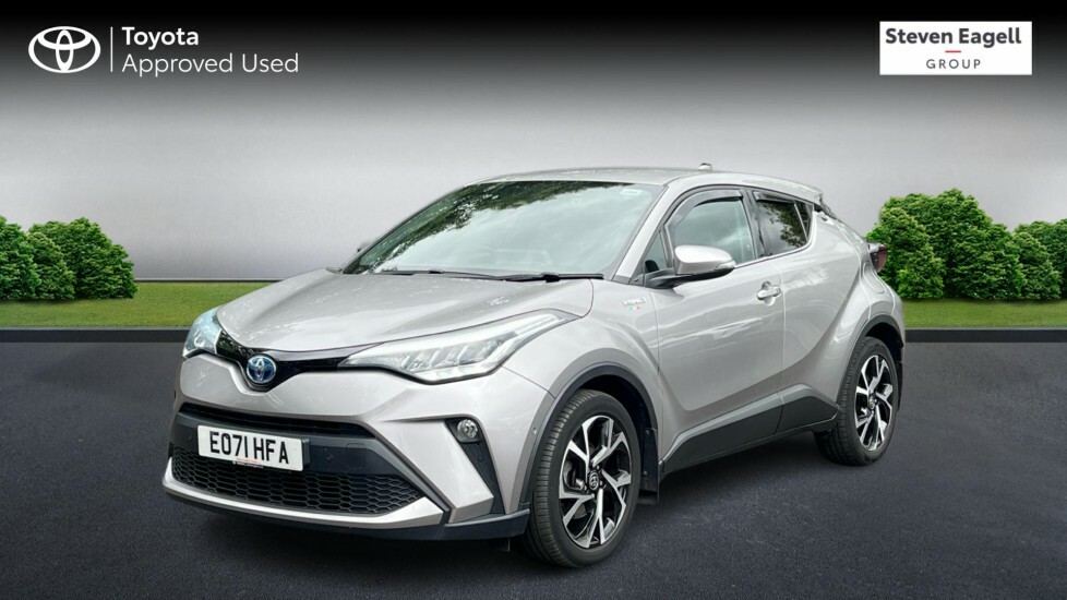 Toyota C-Hr 2.0 Vvt-h Design Cvt Euro 6 Ss Silver #3