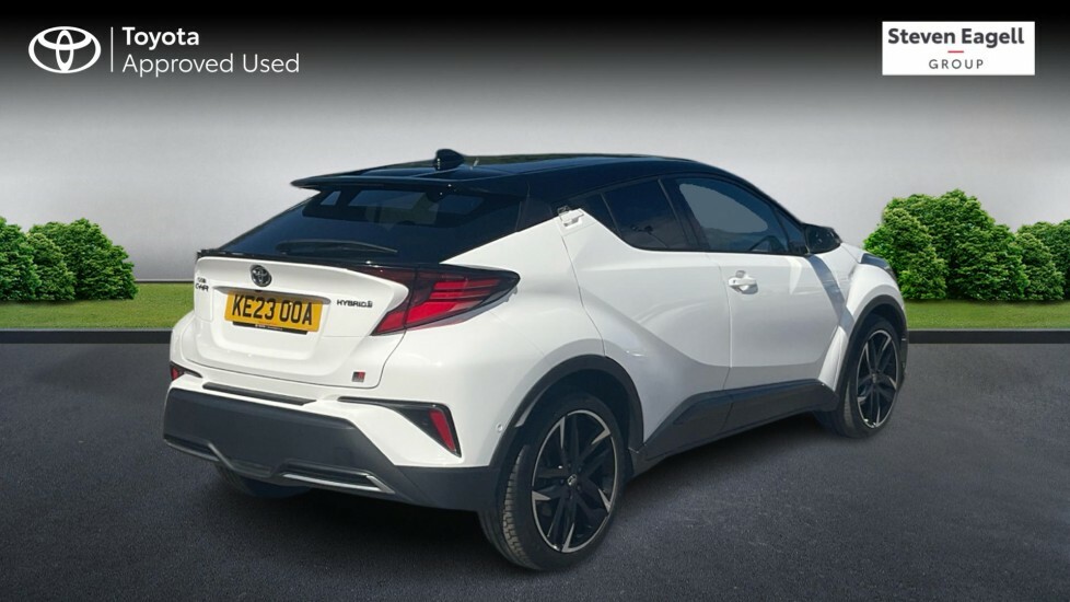 Toyota C-Hr 2.0 Vvt-h Gr Sport Cvt Euro 6 Ss KE23OOA White #2