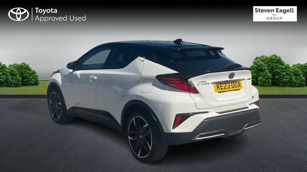 Toyota C-Hr 2.0 Vvt-h Gr Sport Cvt Euro 6 Ss KE23OOA White #4