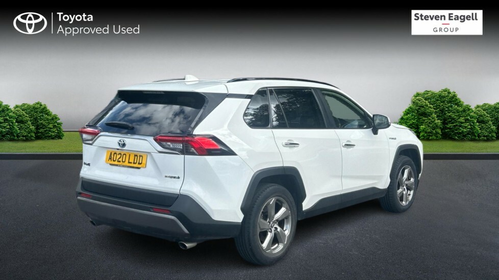 Toyota Rav 4 2.5 Vvt-h Excel Cvt Euro 6 Ss White #2