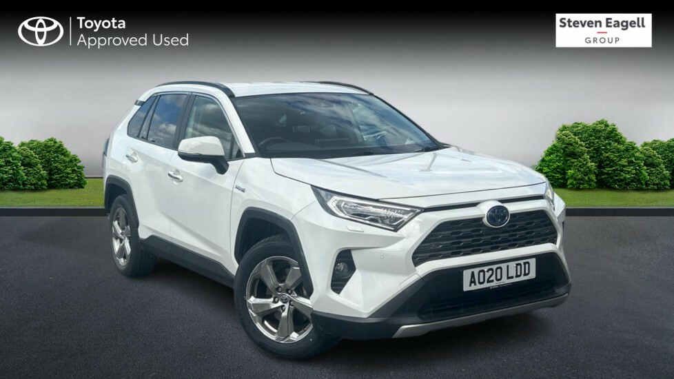 Toyota Rav 4 2.5 Vvt-h Excel Cvt Euro 6 Ss White