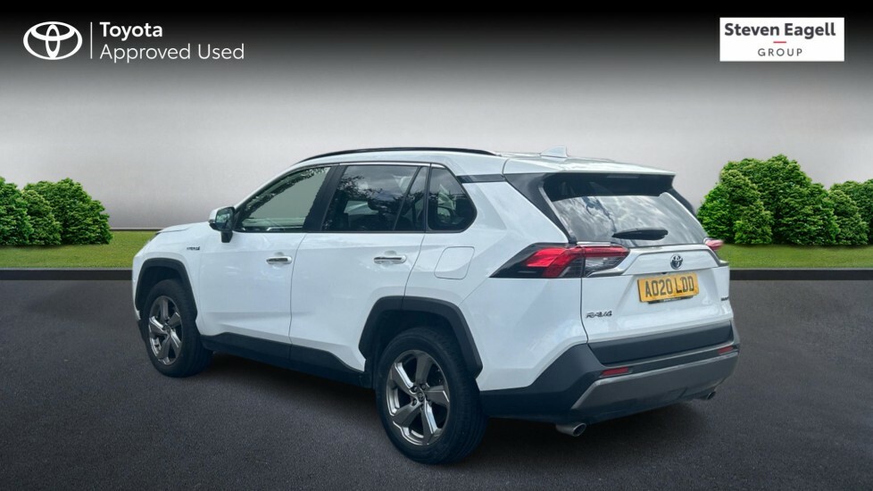 Toyota Rav 4 2.5 Vvt-h Excel Cvt Euro 6 Ss White #4