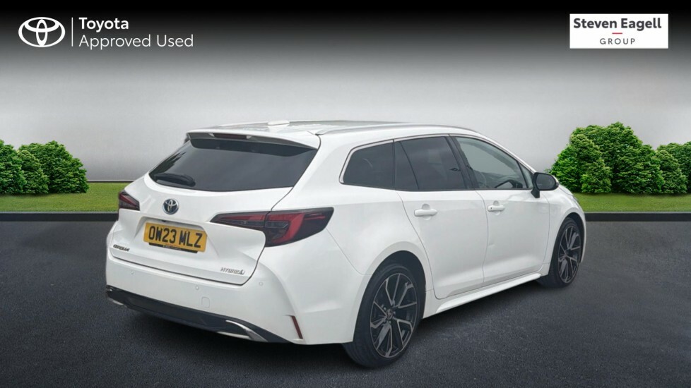 Toyota Corolla 1.8 Vvt-h Excel Touring Sports Cvt Euro 6 Ss White #2