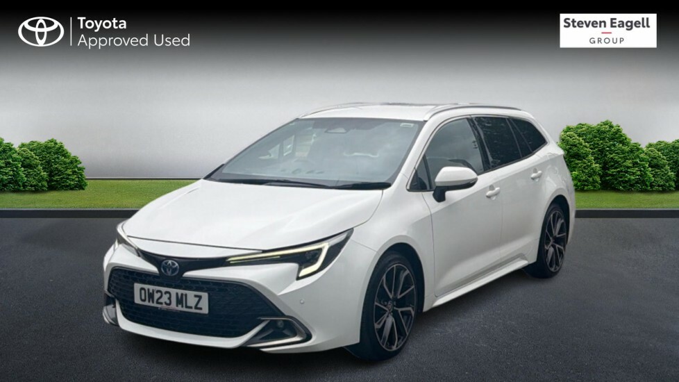 Toyota Corolla 1.8 Vvt-h Excel Touring Sports Cvt Euro 6 Ss White #3